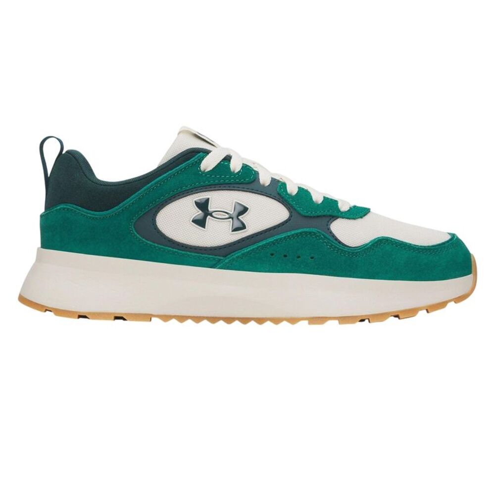 Under Armour Mens Suede Sneakers / Green/Stone